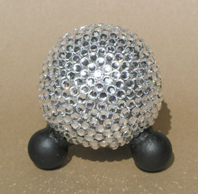 swarovsky crystal pet urn in crystal