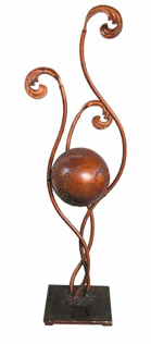 one of a kind leaf pet urn