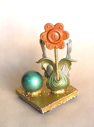 emerald flower urn
