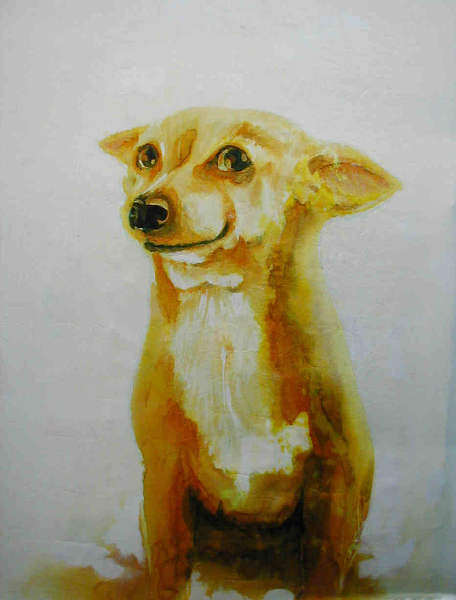 pet memorial portrait