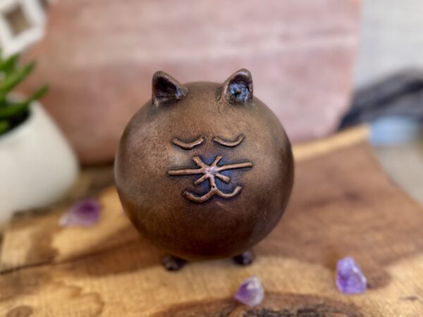 Readymade Botero Inspired Cat Urn - Image 3