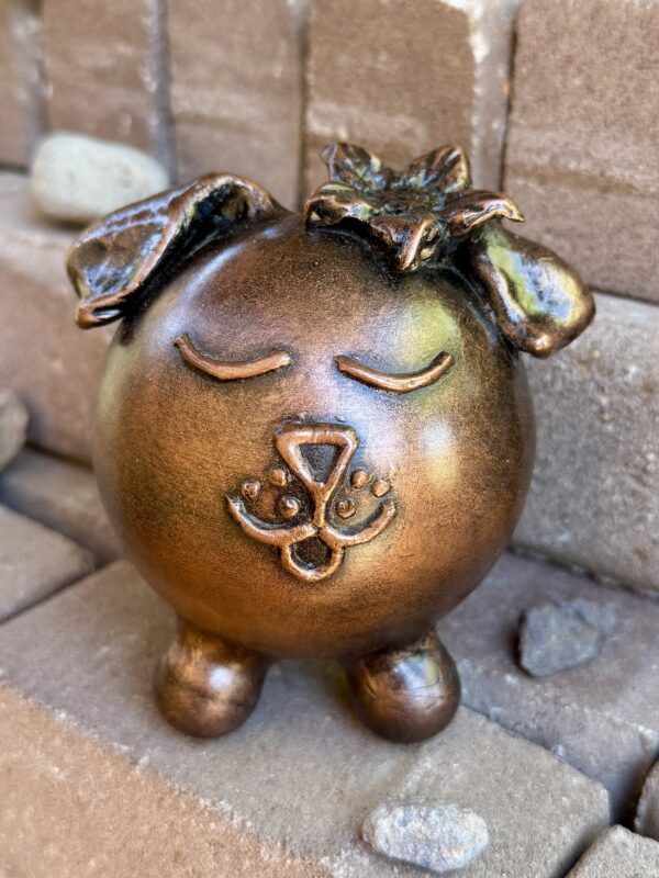 Readymade Single Flower Petal Puppy Cremation Urn-Medium Dog - Image 2